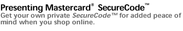 Presenting Mastercard SecureCode